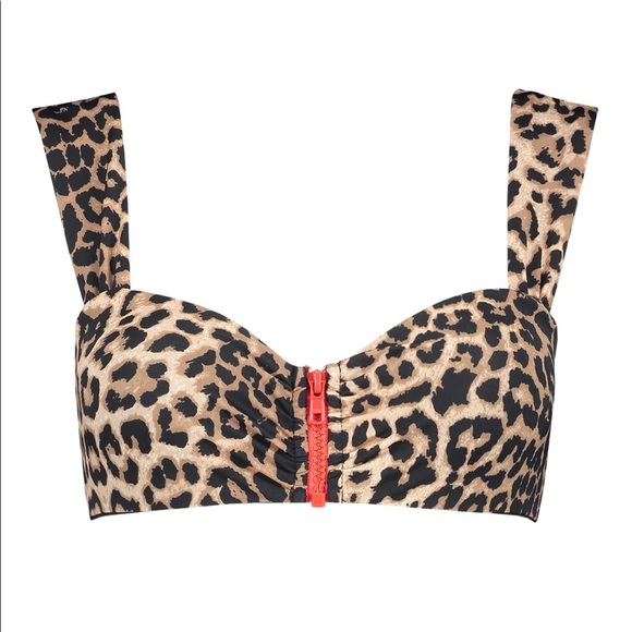 NWT Veronica Beard Leopard Bikini Azoia Balos - Picture 4 of 7